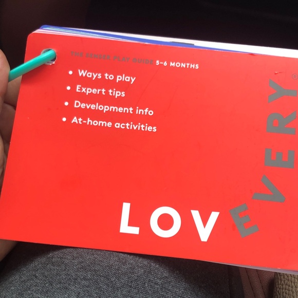 Rainbow  Ball, Sound Socks  and Senser Play Guide by  Loveveri  5-6 months. - Picture 7 of 8